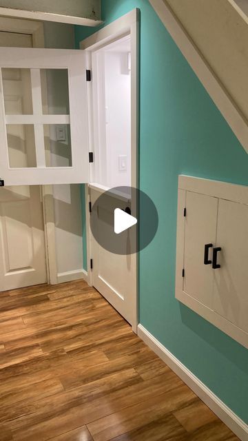 Andrew Post on Instagram: "Have unused space under the stairs? Let’s turn it into a playhouse! 

#playhouse #pretendplay #playroom #playroomideas" Under The Stairs Playroom, Stairs Playroom, Under Stairs Playhouse, Under Stairs Playroom, Space Under The Stairs, Under The Stairs, Under Stairs, April 27, Pretend Play