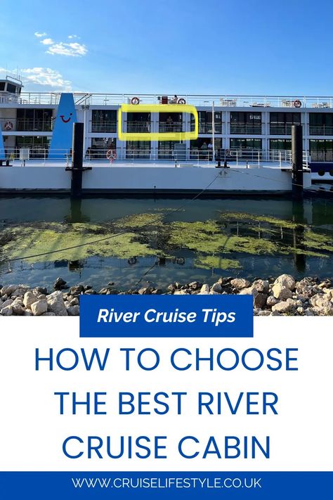 We share our top tips on which cabins to avoid and the best river cruise cabin you should definitely book. Best River Cruises, American Cruise Lines, River Cruises In Europe, Rhine River Cruise, Danube River Cruise, Viking Cruises Rivers, Viking Cruises, Cruise Europe, Ocean Cruise