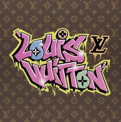 Graffiti Louis Vuitton, Baby Bratz, Lv Art, Louis Vuitton Background, Louis Vuitton Wallpaper, Louis Vuitton Nails, Louis Vuitton Iphone Wallpaper, Louie Vuitton, Beautiful Wallpapers For Iphone