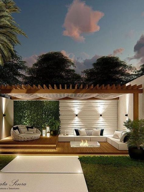 Roof Garden Design, Terrace Garden Design, Rooftop Terrace Design, Rooftop Design, Modern Backyard Landscaping, Backyard Remodel, Patio Garden Design, Modern Backyard, Outdoor Gardens Design