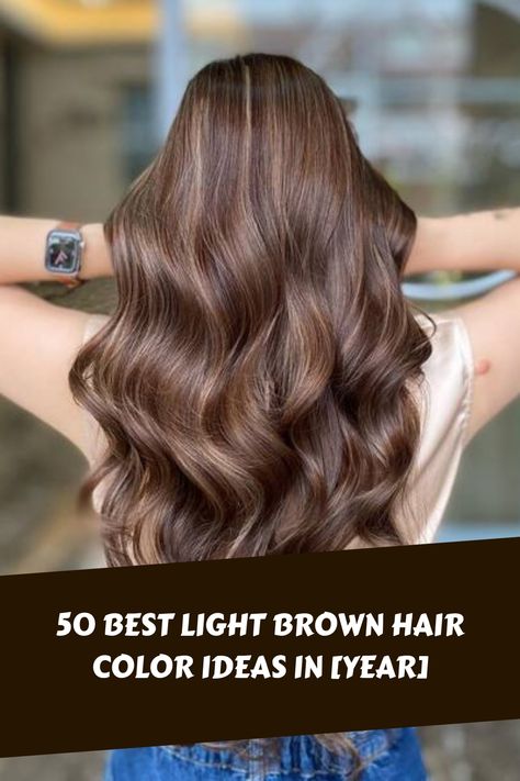 50 Best Light Brown Hair Color Ideas in [year] Brown Hair Without Highlights, Soft Brown Hair Color, Decent Hairstyles, Beautiful Light Brown Hair, Beach Blonde Highlights, Light Brown Hair Color Ideas, Blonde Highlights Short Hair, Soft Brown Hair, Decent Hairstyle