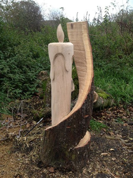 Gallery - Carvings - Chainsaw Carving & Sculpture Chainsaw Wood Carving, Tanah Liat, Tree Carving, Chainsaw Carving, Tree Sculpture, Carving Designs, Wood Carving Art, Wood Creations, Into The Woods