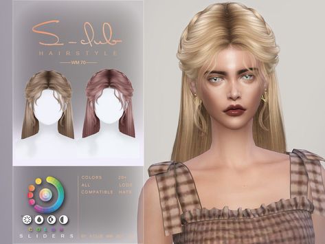 Sims 4 Female Hair, The Sims 4 Mod, Ts4 Hair, Sims 4 Cas Mods, Sims 4 Cc Hair, Pelo Sims, Sims 4 Game Mods, Sims 4 Expansions, Twist Braid