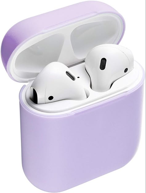 Purple Airpods, Silicone Light, Cute Ipod Cases, Earbuds Case, Stylish Iphone Cases, Cute School Supplies, Ipod Cases, All Things Purple, Air Pods