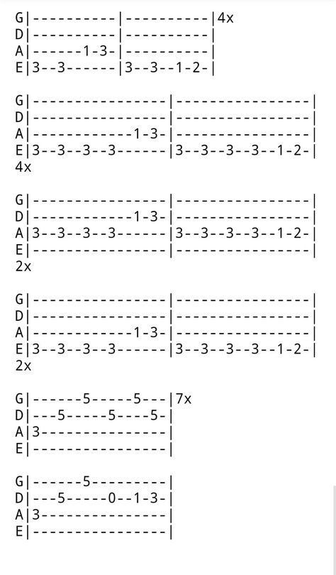 Bass Tabs Tablature, Bass Lines Tab, Crazy Train Guitar Tab, Easy Bass Tabs Songs, Bass Guitar Tabs Songs, Bass Guitar Riffs, Easy Guitar Tabs Songs Rock, Easy Bass Riffs, Bass Tabs Songs