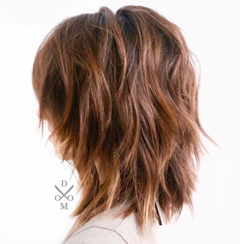 60 Most Beneficial Haircuts for Thick Hair of Any Length Shaggy Layered Hairstyles, Thick Frizzy Hair, Modern Shag Haircut, Κούρεμα Bob, Medium Shag Haircuts, Thick Hair Cuts, Thick Wavy Hair, Bob Hairstyles For Thick, Shag Hairstyles