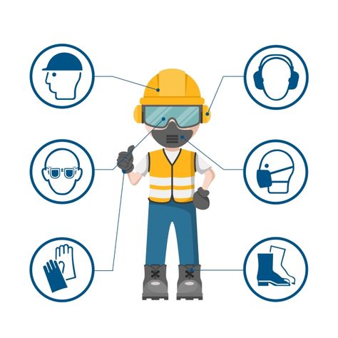 occupation,protection,professional,industrial,handyman,industry,security,accident,business,cartoon,clothing,construction,contractor,danger,dangerous,engineer,equipment,foreman,glasses,glove,goggles,graphic,health,helmet,icon,illustration,isolated,job,labor,maintenance,male,man,mask,people,person,personal,ppe,protective,repairman,safety,service,symbol,uniform,vector,warning,wear,work,worker,workman Safety Clipart, Person Icons, Personal Protection Equipment, Business Cartoons, Person Icon, Safety Posters, Industrial Safety, Computer Icon, Personal Protection