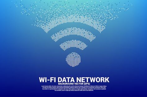 Print polygon wi-fi mobile data network ... | Premium Vector #Freepik #vector #wifi-background #4g #5g #wifi-signal Wifi Background, Infographic Business, Network Icon, Data Network, Creative Flyer Design, Creative Flyers, Mobile Data, Business Cards Creative, Business Technology