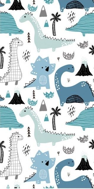 Wallpaper Dinos in 2022 | Dinosaur wallpaper, Kids wallpaper, Blue wallpapers Fancy Decorations, Kaktus Dan Sukulen, Wallpaper Kids, Dinosaur Wallpaper, Dinosaur Illustration, Blue Wallpaper Iphone, Boys Wallpaper, Wallpaper Rolls, Iphone Background Wallpaper