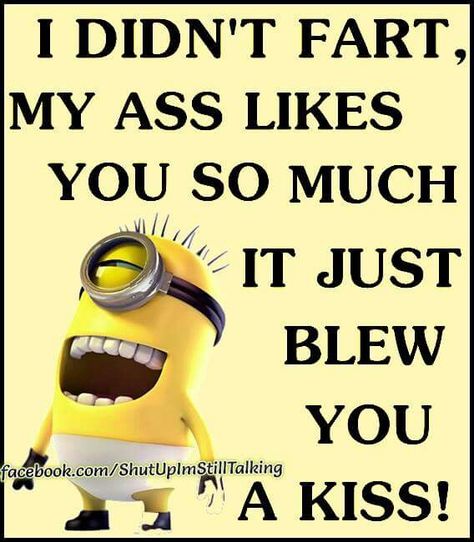 I didnt fart! Fart Quotes, Minion Love, Funny Minion Pictures, Funny Minion Memes, Minion Memes, Fart Humor, Minion Jokes, Minions Love, A Minion