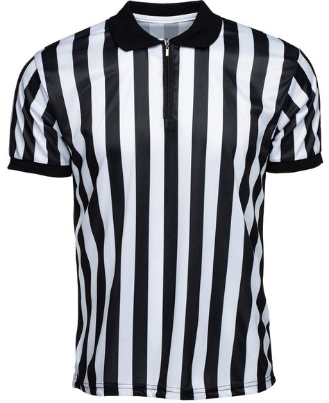 Football Halloween Costume, Football Halloween, Referee Shirts, Sports Uniforms, Carnival Costumes, T Shirt Costumes, Shirt Collar, Active Wear Tops, Jersey Shorts