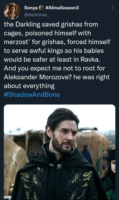 Shadow And Bone Oc, Grishaverse Funny, Aleksander Kirigan, Aleksander Morozova, Bones Memes, Narnia Cast, Grisha Verse, Bone Books, Book Hangover