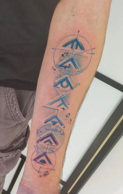 source Horizon Tattoo Ideas, Horizon Zero Dawn Tattoo, Horizon Pictures, Horizon Tattoo, Horizon Aloy, Tattoo Perna, Horizon Zero Dawn Aloy, Omerta Tattoo, Bow Tattoo