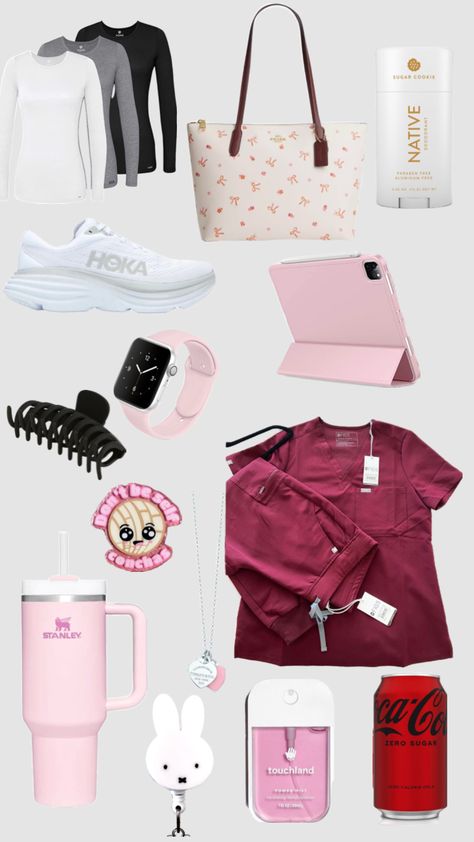 Created by HyunaIy on Shuffles Diagnostic Medical Sonography Student, Nursing School Prep, Nursing School Supplies, Nurse Outfit Scrubs, Nursing School Inspiration, Medical Assistant Student, Nursing Goals, Nursing Motivation, Nursing School Essential