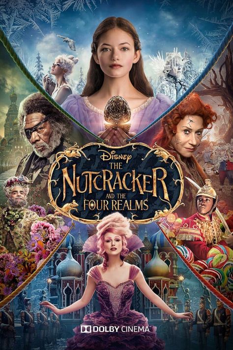 Nutcracker Movie, Disney Nutcracker, Nutcracker And The Four Realms, Tam Film, New Disney Movies, Mackenzie Foy, Night Film, رعب نفسي, 2018 Movies