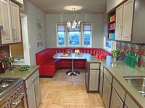 Building A Booth In Kitchen, Retro Booth Seating In Kitchen, Booth In Dining Room, Restaurant Booth In Home, Diner Booth In Kitchen, Booth Table Kitchen, Dining Booths In Homes, Booth In Kitchen, Booth Dining Room