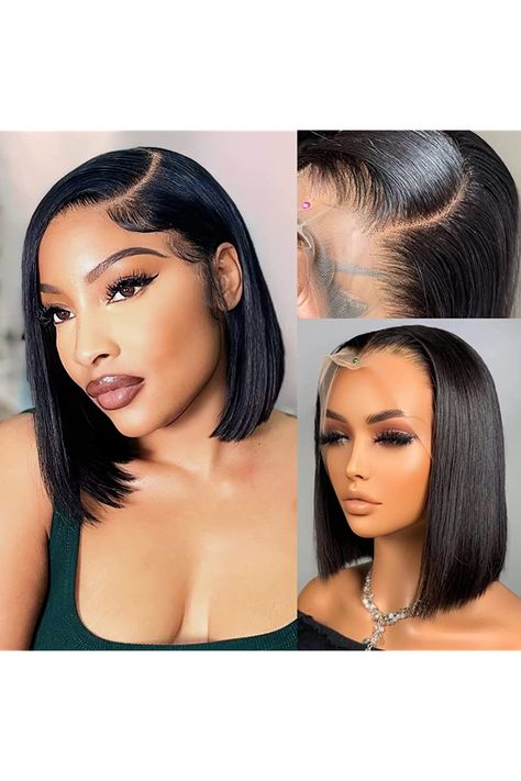 Weave Bob Hairstyles, Best Lace Wigs, Frontal Lace Wig, Bob Cut Wigs, Bob Lace Front Wigs, Lace Front Wigs Human Hair, Frontal Hairstyles, Wig Human Hair, Wigs Human Hair