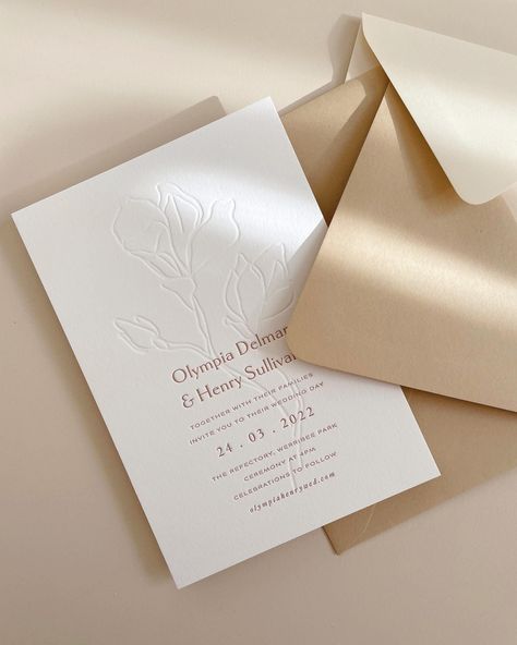 Wedding Stationery Ideas, Dream Wedding Invitations, Minimal Wedding Invitation, Stationery Ideas, Creative Wedding Invitations, Design Fonts, Unique Bridal Shower, Wedding Invitation Inspiration, Wedding Stationery Design