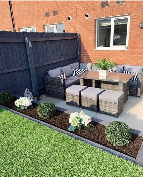 Backyard Seating, Back Garden Design, Patio Garden Design, Modern Garden Design, Backyard Inspiration, Outdoor Gardens Design, Christmas Garden, Backyard Garden Design, Small Backyard Patio