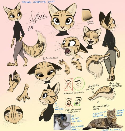 How To Draw Anthropomorphic Characters, Zootopia Art Style, Zootopia Art Character Design, Zootopia Oc Character Design, Anthropomorphic Animals Art, Anthropomorphic Character Design, Anthro Cat Character Design, Zootopia Character Design, How To Draw Anthropomorphic Animals