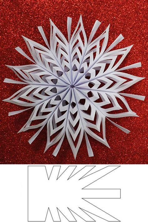 Today I am sharing a beautiful paper snowflake video tutorial with patterns. In this video, you can learn how to make paper snowflakes step by step with a free template. Paper Snowflakes Step By Step, Paper Snowflake Designs, Making Paper Snowflakes, Snowflakes Paper, Paper Snowflake Patterns, Paper Snowflakes Diy, Christmas Snowflakes Decorations, Snowflake Patterns, Snowflake Template