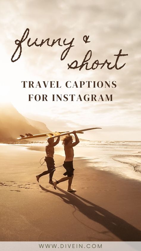 Short Funny Travel Instagram Captions Funny Travel Captions, Travel Instagram Captions, Instagram Captions Family, Travel Captions For Instagram, Instagram Captions Travel, Adventure Captions, Couple Instagram Captions, Couple Vacation, Vacation Captions