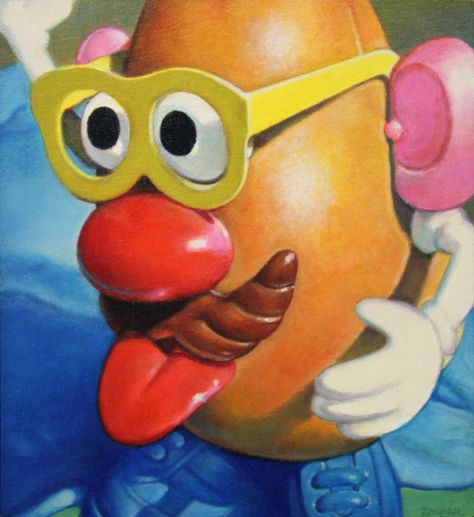 have students bring in favorite childhood toy to draw/paint  (artist Alan Innman) Toys Drawing, High School Art Lessons, High School Art Projects, Diamond Dotz, School Painting, Drawing Color, Potato Head, High School Art, School Art Projects