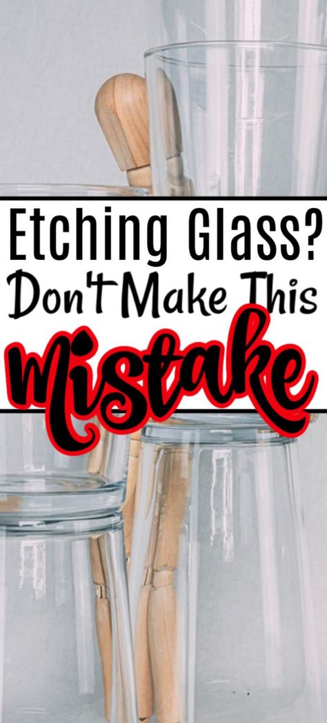 Etching Glass: What NOT To Do When Etching Glass! How To Do Glass Etching, Glass Bottle Engraving Ideas, Etching Wine Glasses Diy, Glass Etching With Dremel, Etch Wine Glass Ideas, Diy Etched Glass Gifts, Etched Baking Dish Ideas, Etching Glassware Diy Gift Ideas, Etched Glasses Ideas