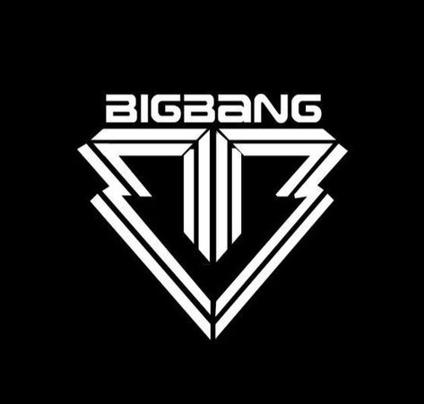 BIGBANG Logo Bigbang Logo, Vip Logo, Big Bang Kpop, Fans Only, Gd Bigbang, Vip Bigbang, Cute Couple Dp, Black And White Logos, Painted Clothes