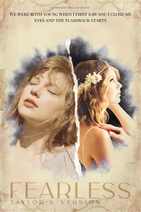 Fearless Taylors Version, Taylor Swift Images, Taylor Lyrics, Taylors Version, Taylor Swift Fearless, Taylor Swift Posters, Taylor S, Movie Posters Minimalist, Red Taylor