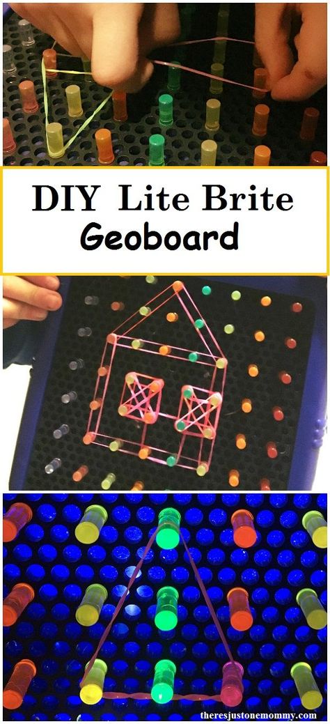 Diy Lite Brite, Diy Geoboard, Cotton Ball Painting, Living Math Books, Stem Preschool, Teaching Subtraction, Intervention Activities, Finger Gym, Ball Painting