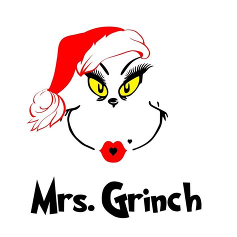 Mrs Grinch, Grinch Santa, Grinch Christmas Party, Grinch Christmas Decorations, Decorated Wine Glasses, Nail Tutorial, Jingle All The Way, Grinch Christmas, Handmade Greetings