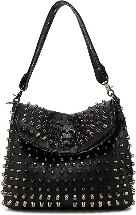 Skull Bags, Unique Handbags, Summer Purses, Handbag Outfit, Popular Handbags, Cheap Purses, Cute Handbags, Estilo Punk, Handbags Casual