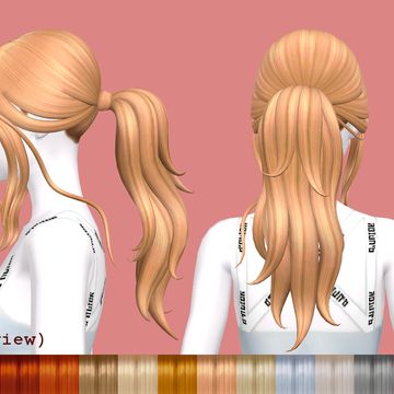 PEARLS HAIR SET - Kasia | Daylife Sims on Patreon Sims Cc Hair Accessories, Sims 4 Barbie Hair, Sims 4 Cc Barbie Hair, The Sims 4 Barbie Cc, Barbie Cc Sims 4, Sims 4 Barbie Cc, Daylife Sims, The Sims 4 Maxis Match, Ts4 Hair