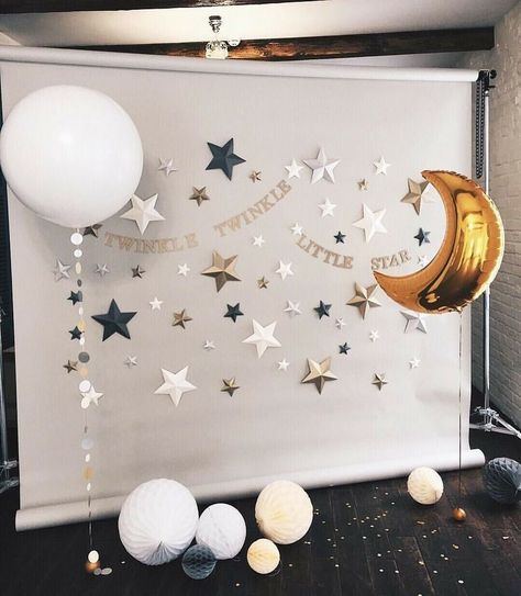 Astronaut Birthday, Twinkle Twinkle Baby Shower, Space Birthday, Space Party, Star Party, Star Baby Showers, Star Wars Party, Party Backdrop, Twinkle Twinkle Little Star