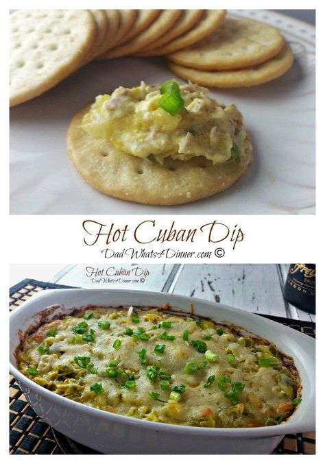 Cuban Dip, Cuban Appetizers, Cuban Bread, Dip Easy, Cuban Dishes, Cuban Cuisine, Cuban Recipes, Ring In The New Year, Great Appetizers