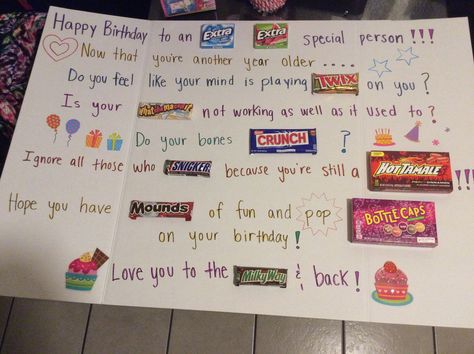 Card For Best Friend, Pretty Products, Giant Poster, Another Year Older, Pop Bottles, Special Person, Bottle Cap, Best Friend, Happy Birthday