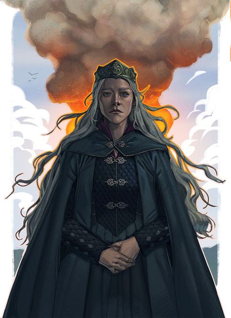 Breathing Fire, Queen Rhaenyra, Targaryen Art, Asoiaf Art, Targaryen Aesthetic, Gra O Tron, Game Of Throne, Game Of Thrones Art, Iron Throne