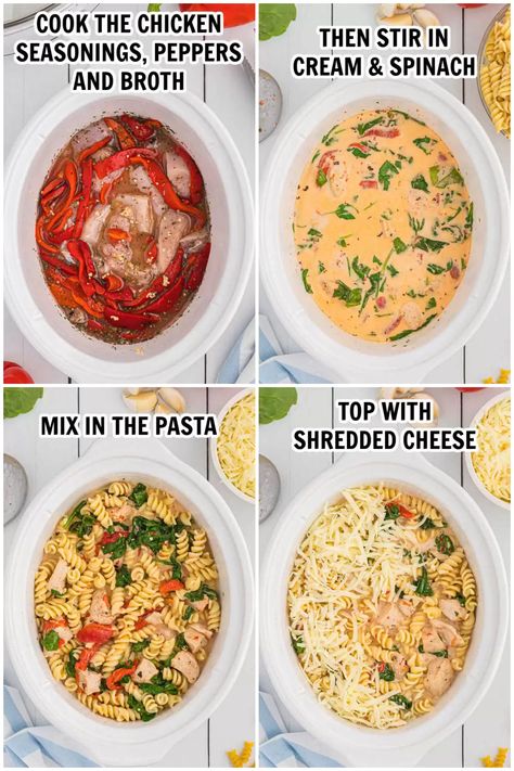 Crock Pot Roasted Red Pepper Chicken Casserole - Delicious Roasted Red Pepper Chicken Crockpot, Creamy Red Pepper Sauce, Roasted Red Pepper Chicken, Roasted Red Peppers Recipes, Red Pepper Chicken, Easy Veggie Side Dish, 2024 Meals, Favorite Casserole Recipes, Red Pepper Recipes