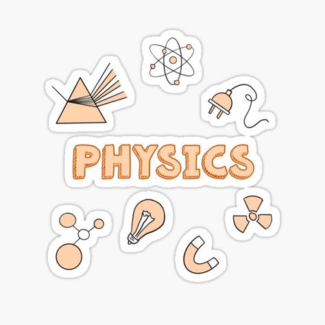 Subjects Stickers Printable, Physics Notes Aesthetic Cover, Science Physics Stickers, Subject Cover Pages Aesthetic Printable, Aesthetic School Stickers, School Book Covers Physics, Physics Stickers Aesthetic, English Stickers School, Fisika Aesthetic