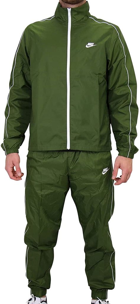 Nike Men's M NSW Ce Trk Suit Pk Basic Tracksuit : Amazon.de: Clothing Green Nike Tracksuit, Nike Tracksuit Outfit, Nike Tracksuit Men, Nike Tracksuits, Olive Green Nike, Sportswear Outfits, Bee Costume, Tracksuit Outfit, Men Tracksuit