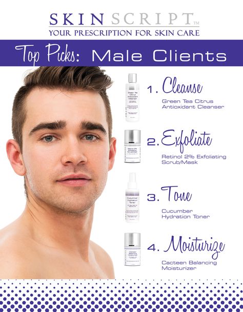 Skin Script is a professional skincare line that's right for all - even men! KBA encourages you to explore this diverse and fun line Skin Script Rx Skincare, Facials For Men, Skin Script Skincare, Skinscript Facials, Skinscript Products, Teaching Esthetics, Facial Protocol, Esthetic Business, Esthetician Ideas