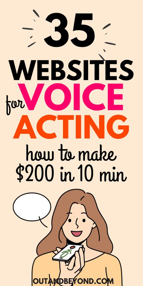 35 ways to make a lot of money with voice acting. The ultimate guide for beginners. Work from home jobs legitimate. Work from home jobs for moms. Work from home jobs 2023. Work from home jobs no experience. Work from home jobs uk. Work from home jobs for teens. Work From Home Jobs Legitimate, Legitimate Work From Home Jobs, Jobs For Moms, Side Hustle Passive Income, Ways To Get Money, Legitimate Work From Home, Student Jobs, Jobs For Teens, Etsy Seo