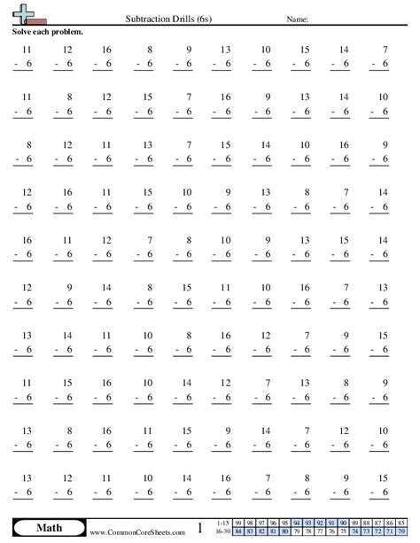 6 multiplication worksheets Multiplication Drills, Math Worksheets For Kids, Math Multiplication Worksheets, Math Drills, Math Sheets, Learning Mathematics, Math Tasks, 1st Grade Math Worksheets, Math Workbook