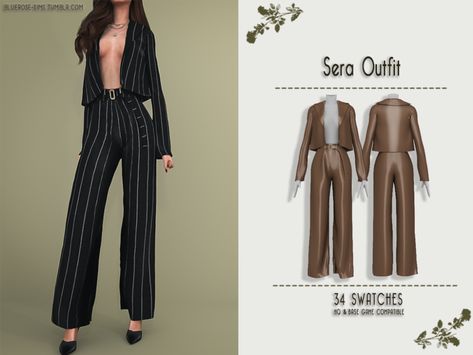 Lotes The Sims 4, Female Suit, San Myshuno, Sims 4 Traits, Sims 4 Gameplay, Sims 4 Dresses, Sims 4 Characters, Sims 4 Mm, Sims Four