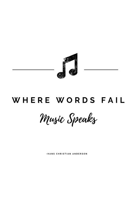 Music Saved My Life Quotes, Where Words Fail Music Speaks Tattoo, Musical Sayings, Jazz Music Quotes, Quote About Music, Jazz Quotes, Funny Song Lyrics, Quotes About Music, When Words Fail Music Speaks