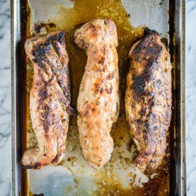 3 Pork Tenderloin Marinades - Asian, Balsamic, and Maple Dijon - Fed & Fit Pork Tenderloin In The Oven, Perfect Pork Tenderloin, Tenderloin In The Oven, Oven Roasted Pork Tenderloin, Tenderloin Marinade, Pork Tenderloin Marinade, Pork Tenderloin Oven, Baked Pork Tenderloin, Pork Roast In Oven