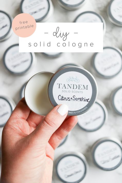 Diy Solid Deodorant, How To Make Solid Cologne, Perfume Balm Diy, Diy Solid Perfume Recipes, Mens Scents, Solid Parfum, Diy Solid Perfume, Solid Perfume Diy, Solid Perfume Recipes