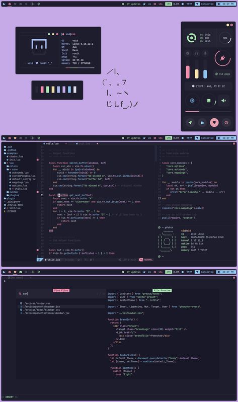 Vscode Themes, Unix Rice, Linux Aesthetic, Bjarne Stroustrup, Workflow Design, Desktop Environment, Ricers, Desktop Themes, Learn Computer Coding