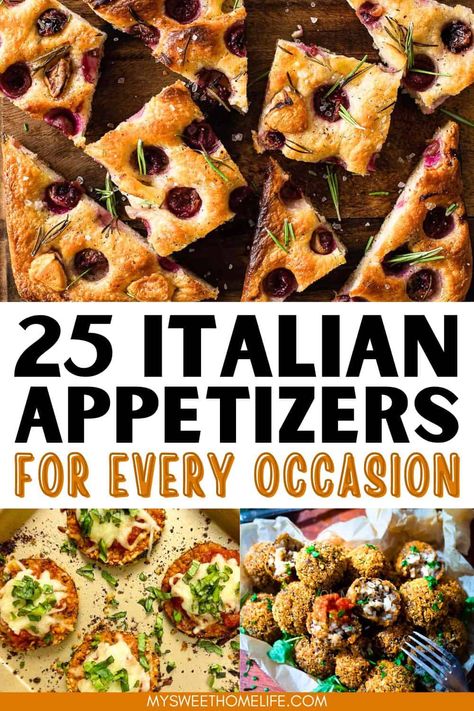 Embark on a journey through Italy's culinary treasures with these mouthwatering Italian appetizers. A taste of Italy's rich flavors, right at your fingertips! Elegant Italian Appetizers, Italian Aperitivo Food, Italian Board Ideas, Light Italian Appetizers, Italian Appetizers Easy Finger Foods, Italian Hors D’oeuvres, Italian Style Party, Italian Appetizers Easy Appetizer Ideas, Italian Party Food